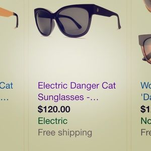Women’s Electric Danger Cat women’s sunglasses